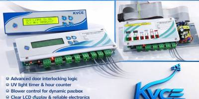 Passbox controller for pharmaceutical cleanrooms with static and dynamic passbox control system